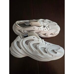 Adidas AdiFOM Q White Sculpted Foam Sneakers HP6582 Mens 6 Womens 7.5